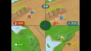 Mario Party 7 minigame: Helipopper 60fps
