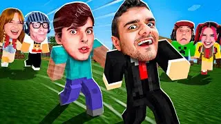 COMECEI UMA TRETA NESSA SÉRIE NOVA DE MINECRAFT!! - Minecrafeteiros c/ funBABE, Spok, Cherry e +