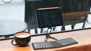 I hacked a MagSafe stand for my iPad mini blogging setup