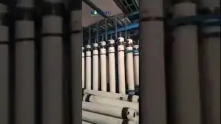 Ultrafiltration (UF) water treatment system to get pure water