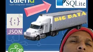 How to import huge json file into SQLite database with Talend ESB