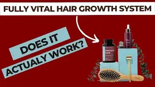 Does FULLY VITAL HAIR GROWTH SYSTEM work? - DON'T BUY IT before watching this video