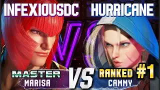▰ SF6 Battle ▰ INFEXIOUSDC (MARISA) vs Hurricane (CAMMY) ▰ Street Fighter 6