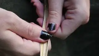 Stinging nettle fibre processing (cottonized)