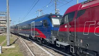 ÖBB NIGHTJET CONVOGLIO 2 TRASFERITO DA BOLOGNA A BRENNERO