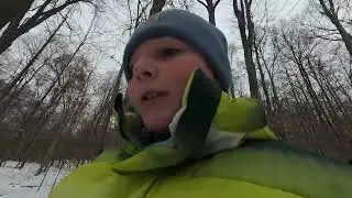 West Virginia Outdoor Winter Adventure (Sledding, Hiking, Fire, Food) !! 