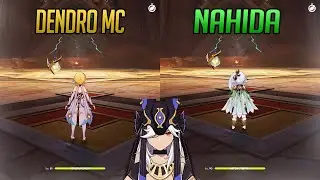 Does Nahida Really Needed For Cyno ?? How Big is the Difference With Dendro Mc !!!