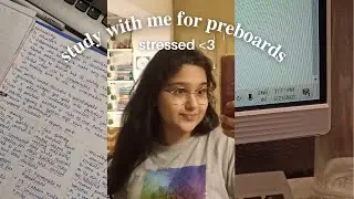 study with me again but this time i'm VERY stressed :) | class 10 boards term 2 edition