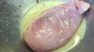 Chicken in Spice bread crumbs