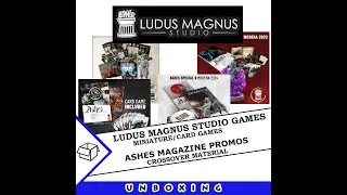 Ashes Magazine #7 - Promos/Crossover Material for Ludus Magnus Studio games