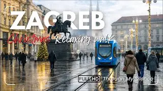 ZAGREB, Croatia &ndash; Quiet December Morning Before the City Wakes | Full HD ASMR POV