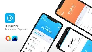 Budgetize - SwiftUI Track your expense | Budgeting app | Xcode and AdMob Ads | Full iOS Source Code