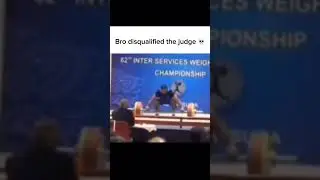 He disqualified the judge 💀