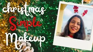 Christmas simple makeup | Malayalam