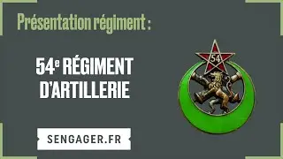 Présentations du 54e régiment d'artillerie
