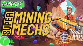 Super Mining Mechs Gameplay HD (PC) | NO COMMENTARY