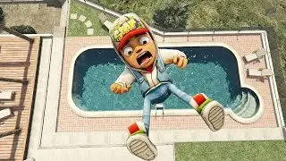 GTA 5 Ragdolls Subway Surfers Jumps/Fails (Euphoria Physics/Compilation) #6