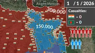 India vs Bangladesh using Google Earth (Only Fiction!!!)