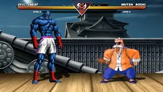 EVIL SAGAT vs MUTEN ROSHI - Epic Combat @(1080) - 60fps&radic;