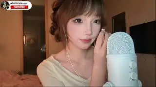 ASMR｜Wooden spoon tapping | mouth sounds | kissing sounds.