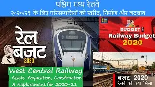 West Central Railway(WCR)  Budget Analysis through Pink Book, New Lines, Doubling Rail Lines 2020 21