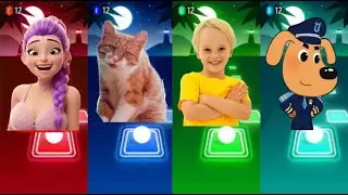Tiles Hop K-POP DEMON HUNTERS 🆚 CAT MEME 🆚 SHEFF LABRADOR 🆚 VLAD AND NIKKI EDM RUSH