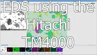 Hitachi TM4000Plus Benchtop SEM EDS Workflow
