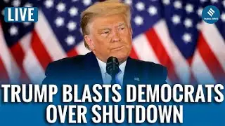LIVE: Trump Slams Opposition Over U.S. Govt Shutdown, Says It happened For 'Political Reasons'