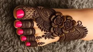 New Latest Leg mehandi designs || Foot Mehandi Designs || Feet Mehendi Designs ||Easy