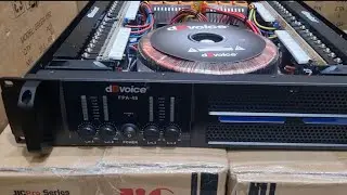 Power 4 Channel dBvoice FPA 48 Class H Power Spesial Middle #powermiddle #brewogaudio#soundsystem