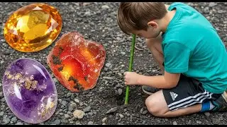 Hidden Treasures  A Gem Hunter's Journey Through Mountain Valleys