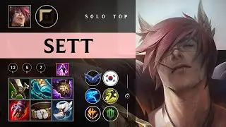 Sett Top vs Illaoi - KR Diamond Patch 26.01
