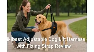 🐕 tikibest Adjustable Dog Lift Harness with Fixing Strap Review 🐕