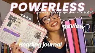 POWERLESS book series review & reading journal♡ #booktokitalia  #powerless #reckless #fearless