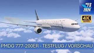 PMDG 777-200ER - Testflug mit Vorschau-Version | MSFS 2024