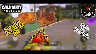 Survive in CoDM BR Solo vs. Squads | Season 4 BR | CoDMobile Battle Royale UNCUT Gameplay #41