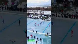 Ice Hockey - Winter Sports of Pakistan.     #shorts #IceHockey #tourisminpakistan