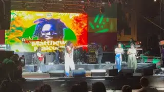 Matthew Malcolm - Young Reggae Ambassadors @ Emancipation Park in Jamaica