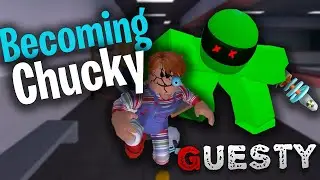 How to become chucky in Roblox || GUESTY IMPOSTOR SKIN REVIEW || Secret Ending Update!