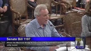 Kelly Thayer testifies against SB 1197