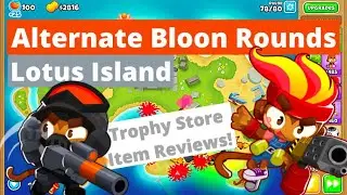 Lotus Island ABR Guide and Trophy Store Items - BTD6