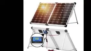 DOKIO 100w50x2 12v Monocrystalline Foldable Solar Panel