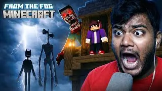 Survive 100 Days in Minecraft's DEADLY From The Fog Horror Mod #3