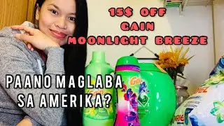 LAUNDRY ROOM TOUR: PAANO MAGLABA SA AMERIKA? || I SAVE 15$ OFF GAIN LAUNDRY PRODUCTS