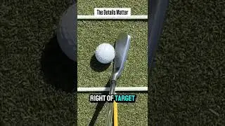 Visualizing club face orientation at address 👀🏌️♂️ Key to straighter, more consistent ball strik...