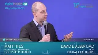 Interview Matt Titus/Lightspeed Health - Digital Health Summit Studio #CES2019 #DHS19