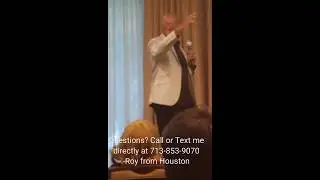 Edwin Haynes Calls Out The Crowd In This iB&uuml;&uuml;merang Houston Event - Why You Should Get Started!