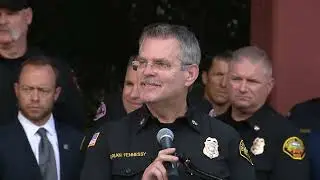 Officials provide update after 8 OC firefighters critically hurt in Irvine tollway crash