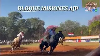 Bloque Misiones en el aniversario de la AJP en Asunci&oacute;n.