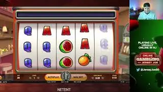 Swipe and Roll slots LIVE with MULTIPLE BONUS ROUNDS [Online Gambling with Jersey Joe # 122]